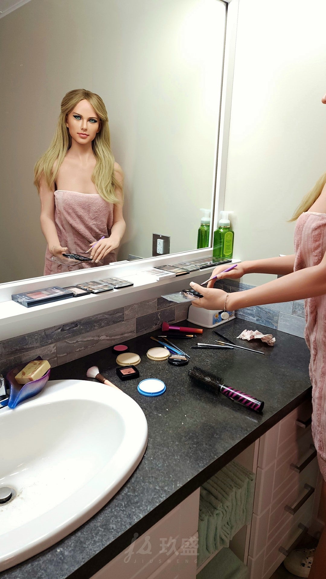 Boneca sexual Evelyn (Jiusheng 168 cm C-Cup #31 Silicone)