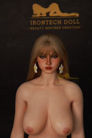 Molly Sex Doll (Irontech Doll 160cm C-Cup S44 σιλικόνη)