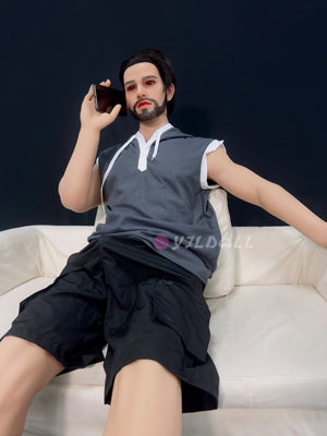 La bambola di sesso maschile di James (YJL Doll 170 cm TPE+silicone)