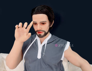 La bambola di sesso maschile di James (YJL Doll 170 cm TPE+silicone)