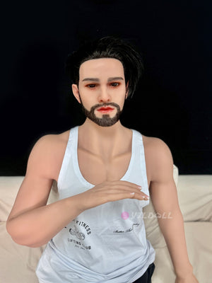 James mâle poupée sexuelle (YJL Doll 170 cm TPE + silicone)