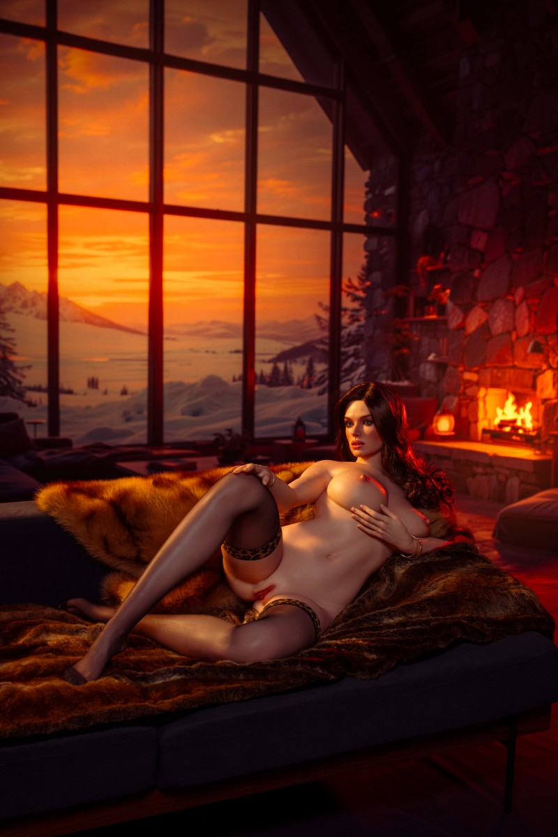 Bella Sex Doll (Top Fire Doll Σιλικόνη 174 cm G-cup T61)