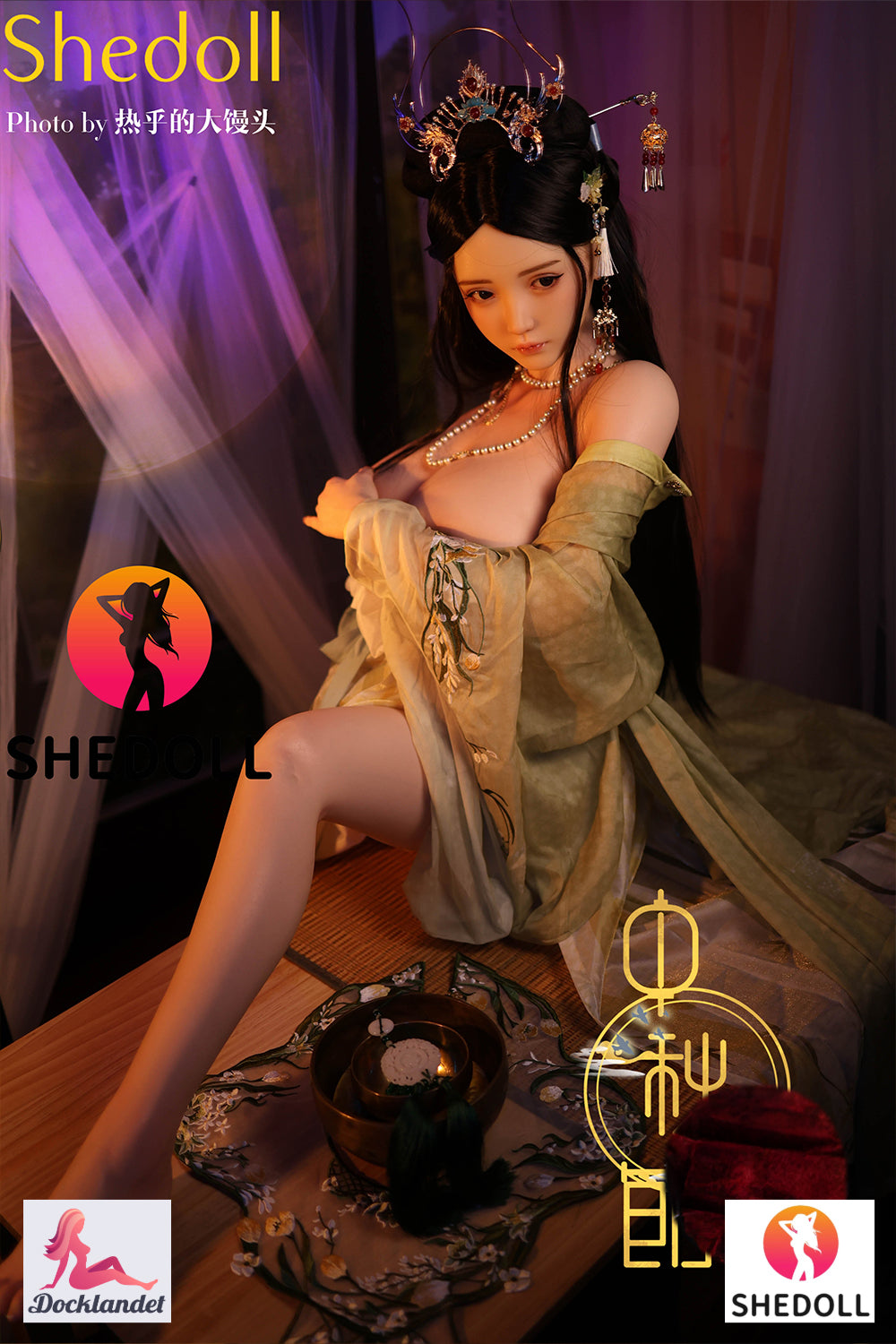 Lime Sex Doll (SHEDOLL 163cm h-kupa #sh132 szilikon)