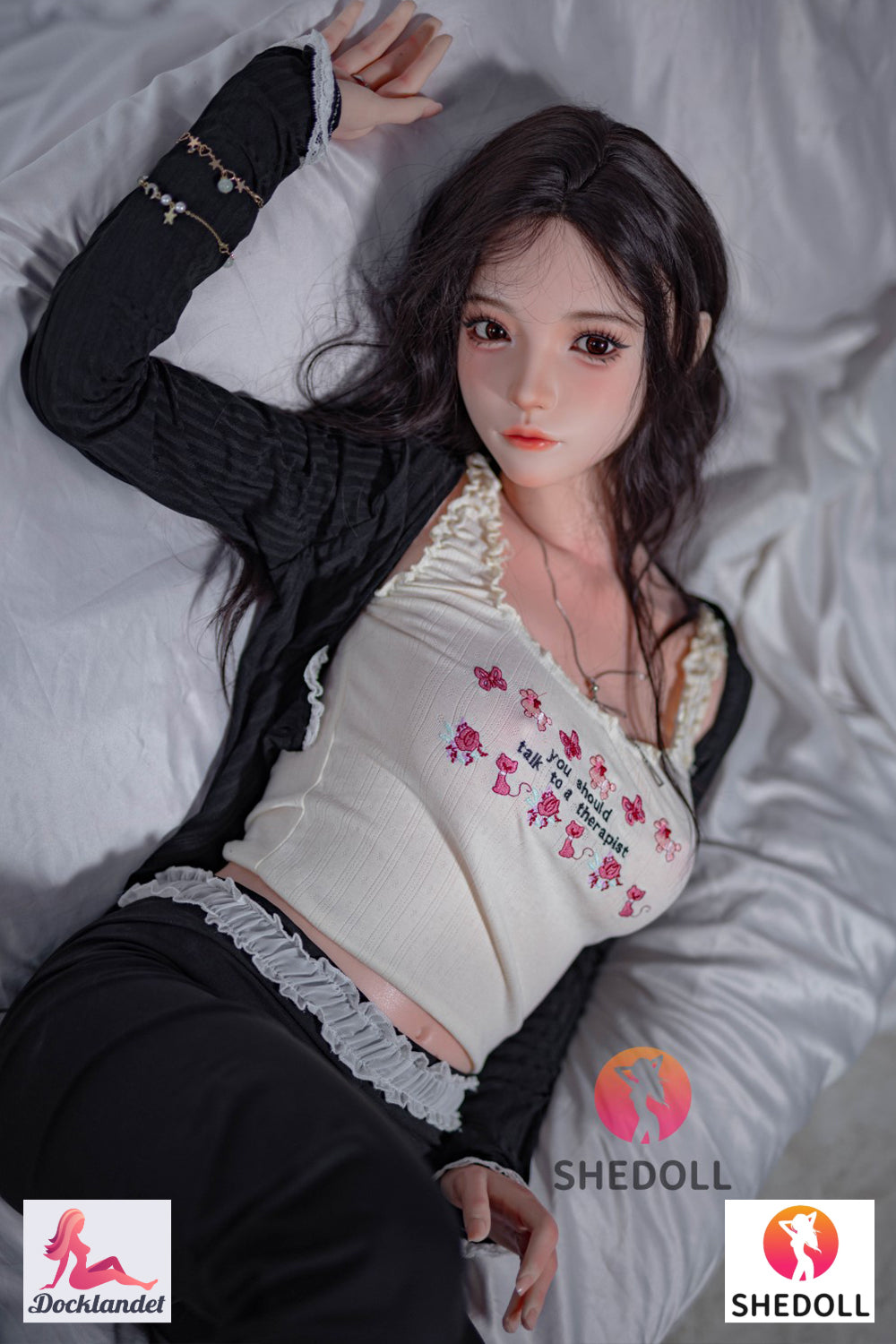Păpușă de sex trandafir (SHEDOLL 158cm C-Cup #silicon SH105)