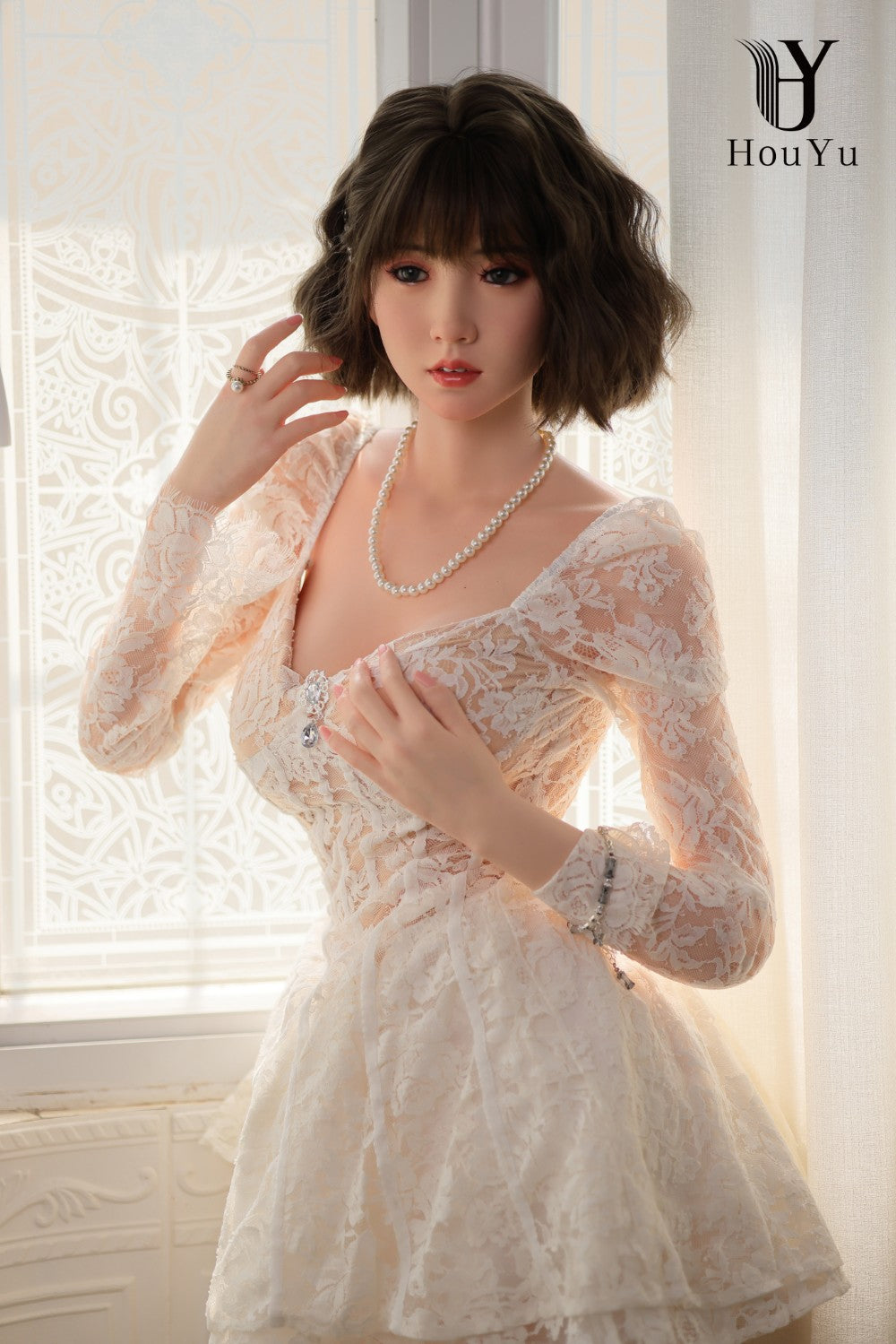 poupée sexuelle Elle (Poupée HouYu 158cm Bonnet D Silicone)