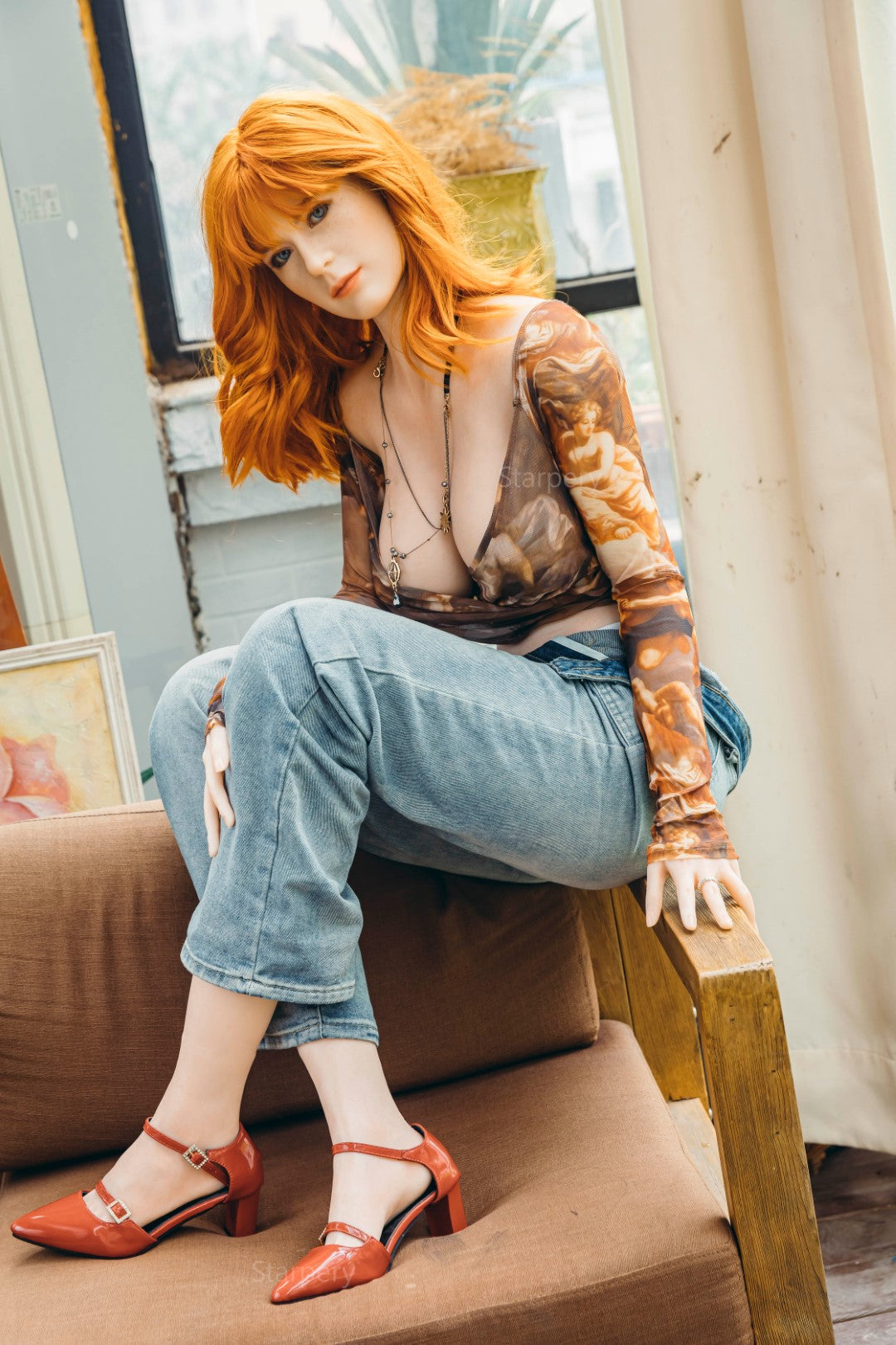 Gill Sex doll (Starpery 172cm F-cup TPE+silicone)