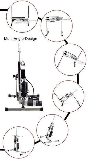 Professionelle Sexualmaschine mit einstellbarer Geschwindigkeit und Doppelsteuerung - 120 -W -Motor