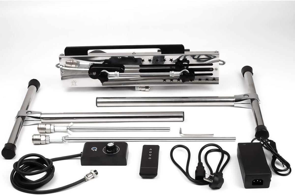Professional Sex Machine with Adjustable Speed ​​& Dual Control - 120W Motor