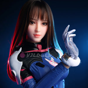 Boneca sexual yoko d.va (YJL Doll 155cm c-cup #825 TPE+silicone)