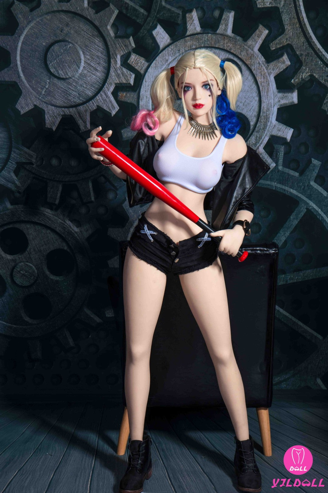 Harley Quinn Sexdocka (YJL Doll 168cm C-Kupa #31 TPE)