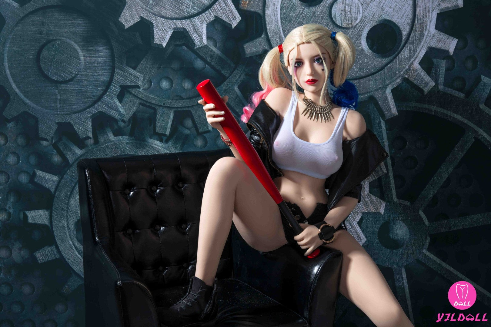 Harley Quinn Sexdocka (YJL Doll 168cm C-Kupa #31 TPE)