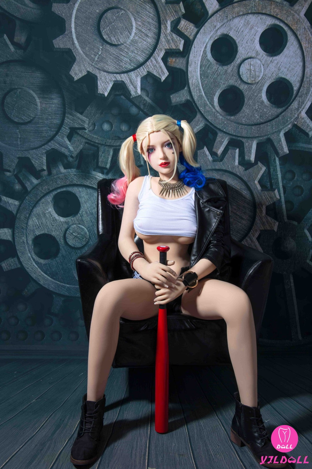 Harley Quinn Sexdocka (YJL Doll 168cm C-Kupa #31 TPE)