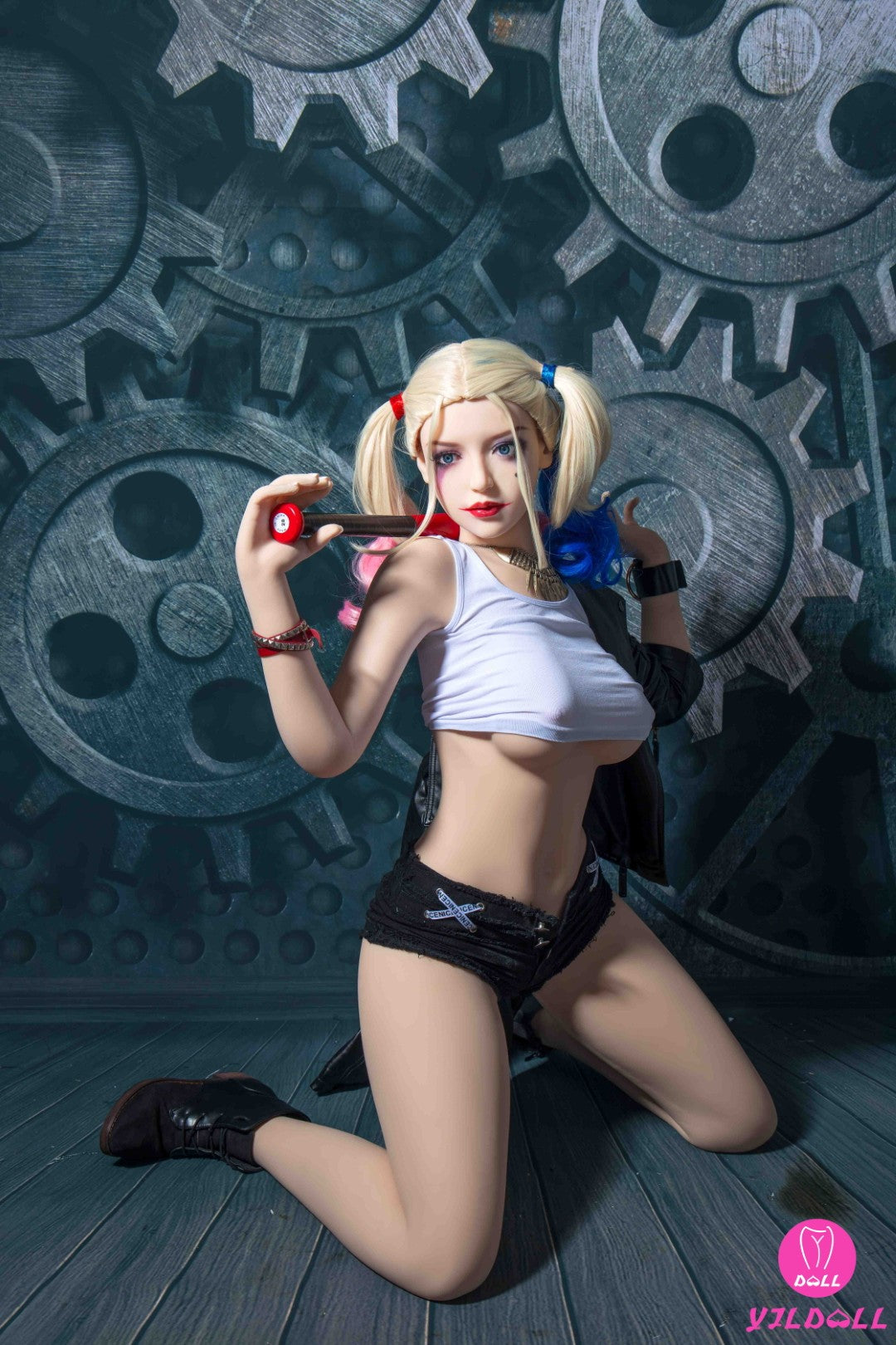Harley Quinn Sexdocka (YJL Doll 168cm C-Kupa #31 TPE)