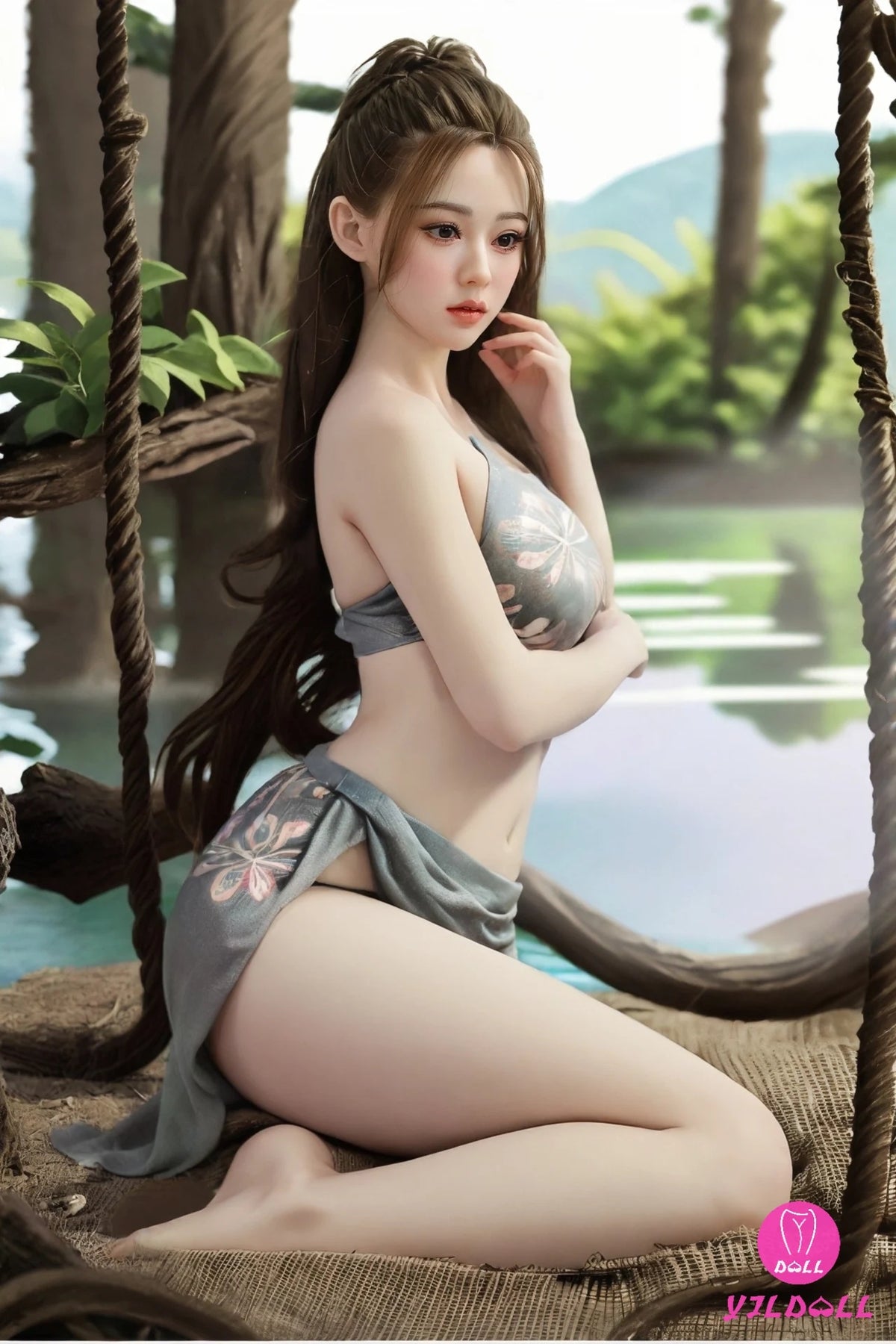 Elliott Sex doll (YJL Doll 168cm E-cup #402 TPE+silicone)