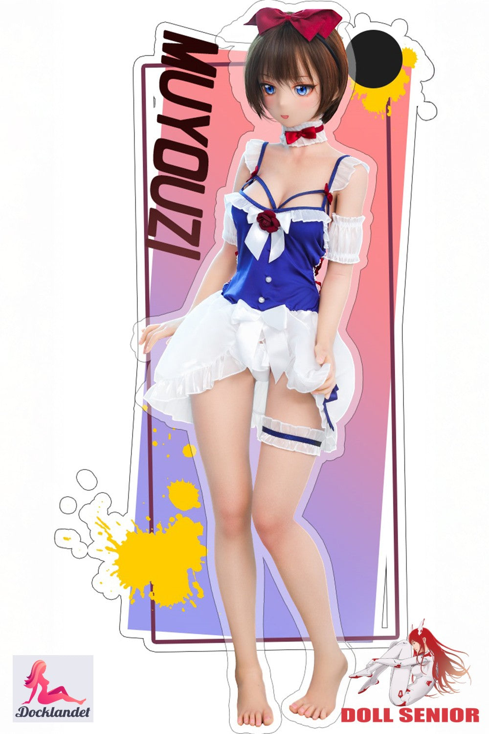 Muyozi är en docka från märket Doll Senior med en charmig anime-stil och en petit kropp på 142 cm med bröst i storlek C-kupa. Doll Senior har anime-dockor med fantastiska kropps-proportioner, exemplarisk detaljrikedom samt ett stort sortiment av olika huvuden att välja mellan.