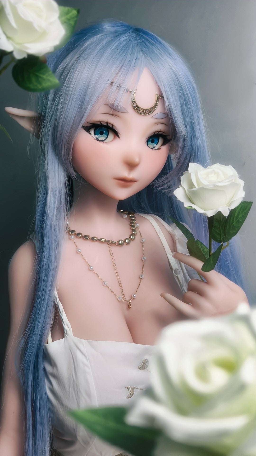 Секс кукла Niwa Yui (Elsa Babe 148 см AHR010 силикон)
