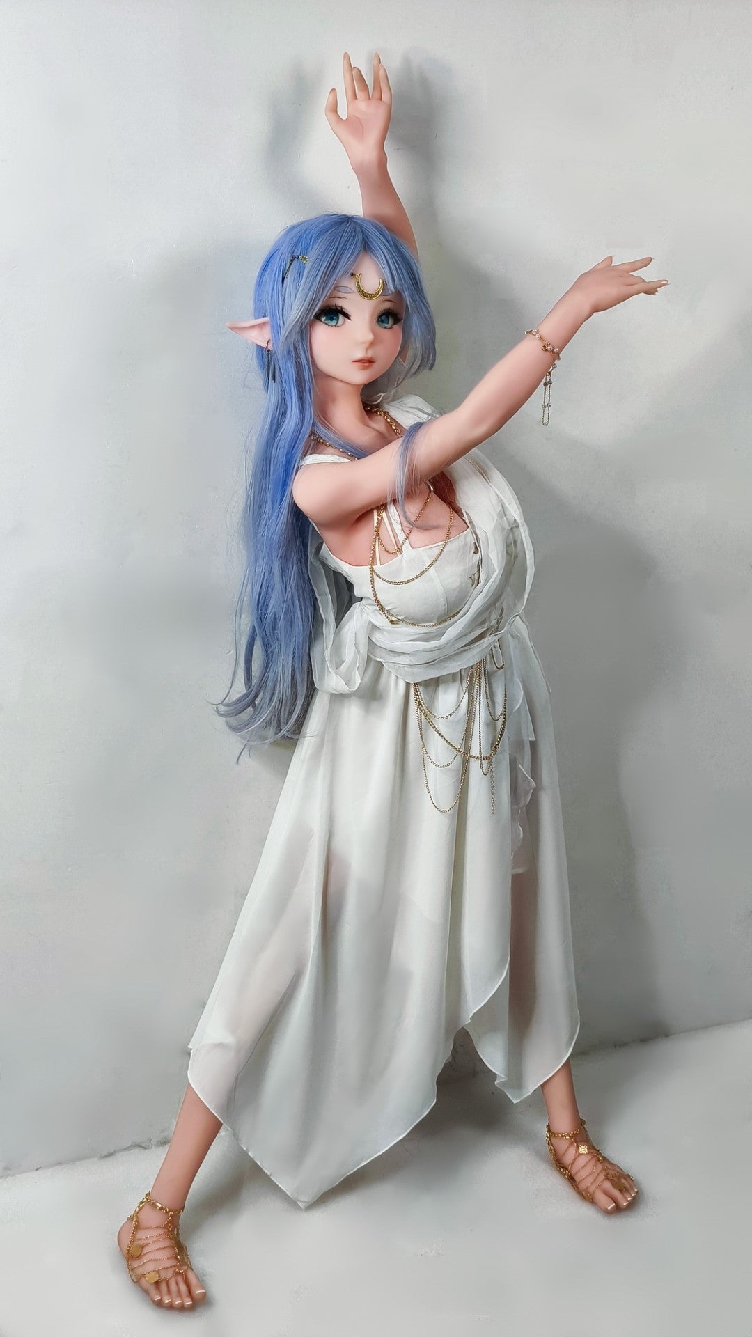 Секс кукла Niwa Yui (Elsa Babe 148 см AHR010 силикон)