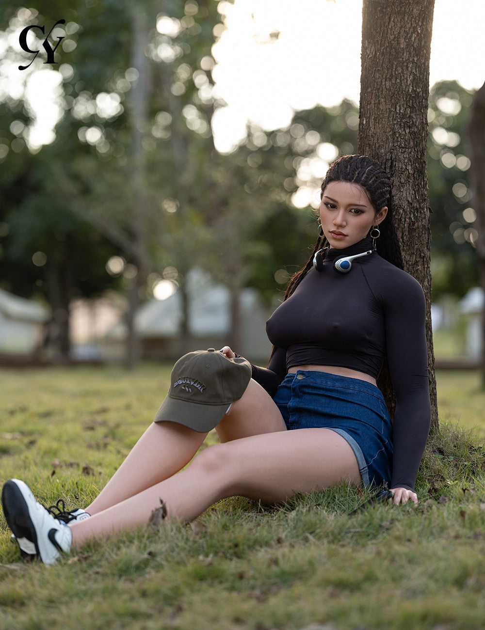 Amber kukull seksi (TOP CYDOLL 170 cm D-kup TPE+Silikon)