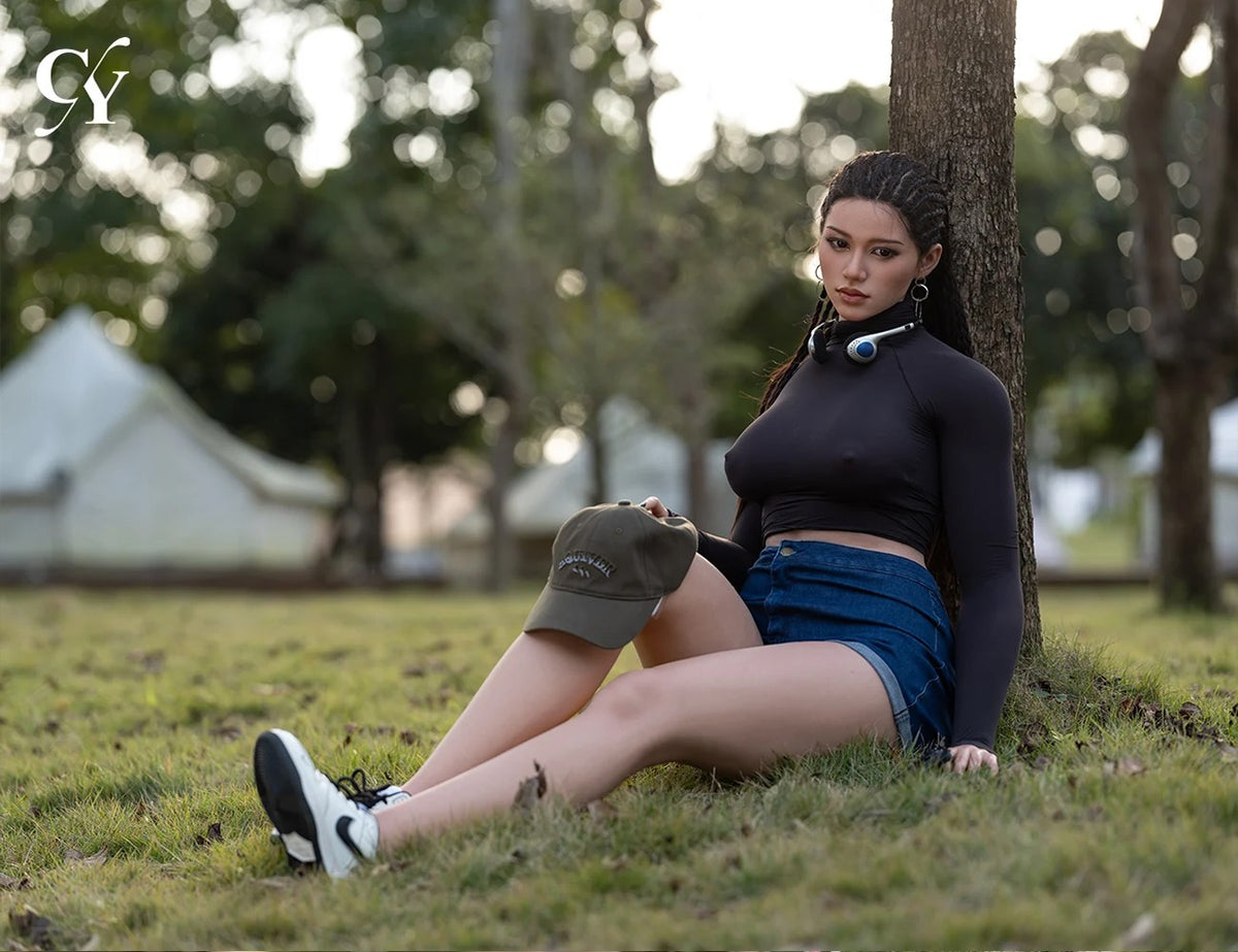 Amber kukull seksi (TOP CYDOLL 170 cm D-kup TPE+Silikon)