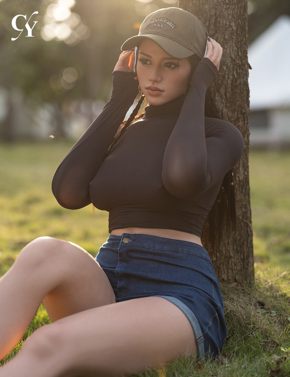 Amber kukull seksi (TOP CYDOLL 170 cm D-kup TPE+Silikon)