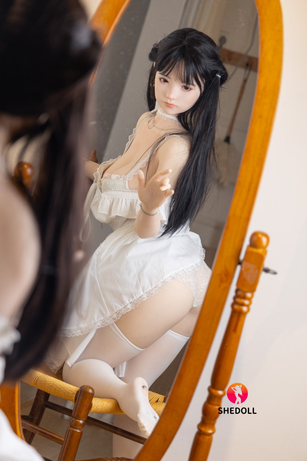 Секс лялька Фрея (SHEDOLL Чашка E-Cup 156 см #SH060 2.0 TPE+силікон)