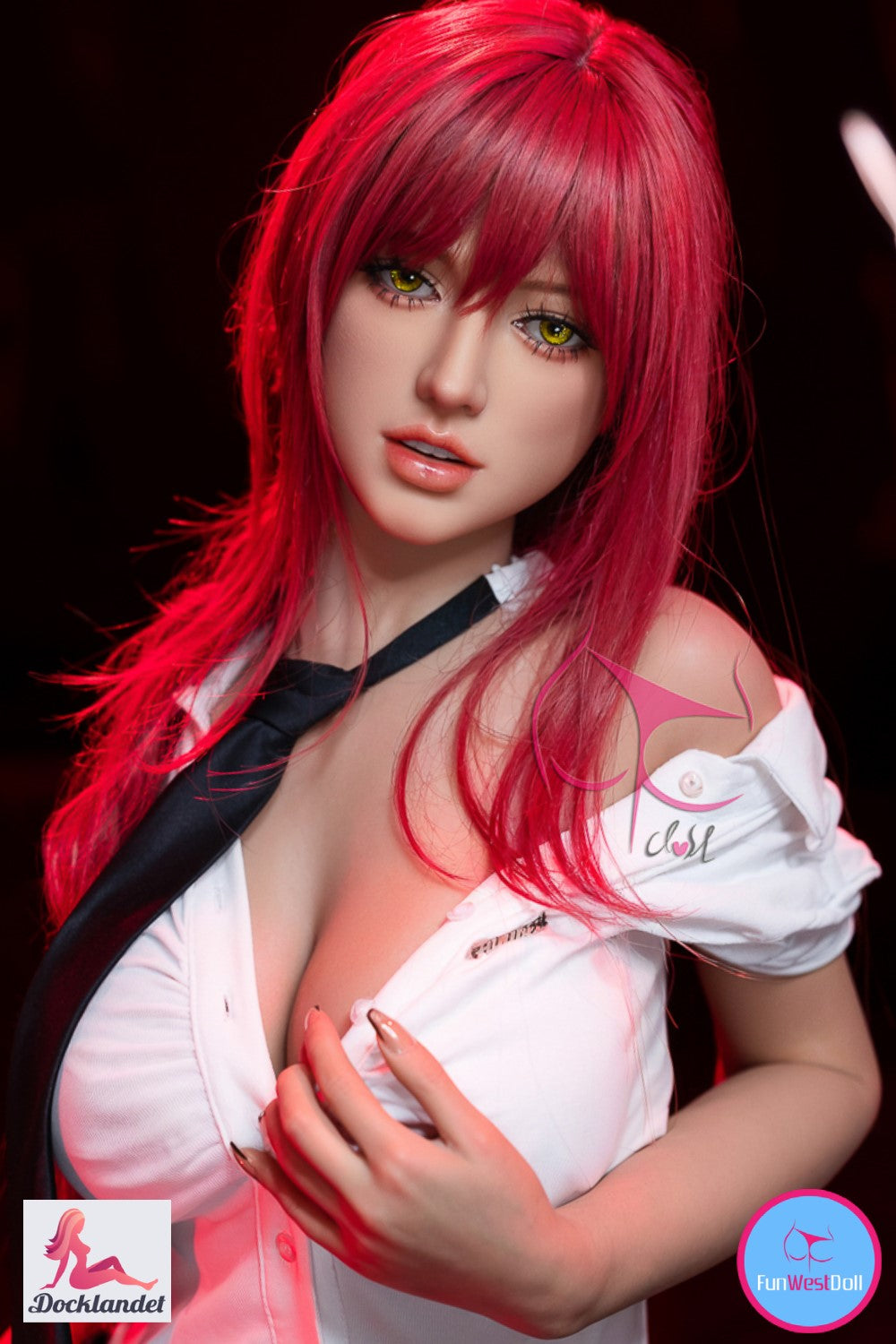 Chloé poupée sexuelle (FunWest Doll 162 cm bonnet F #035 TPE)