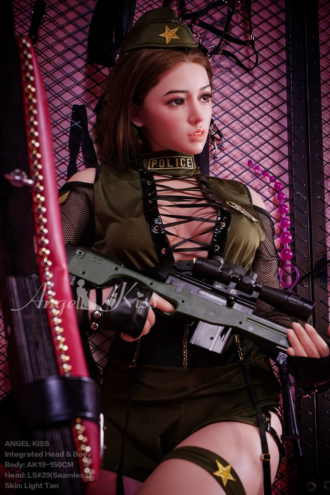 Christie Sex doll (AK-Doll 150cm D-cup #LS29 silicone)