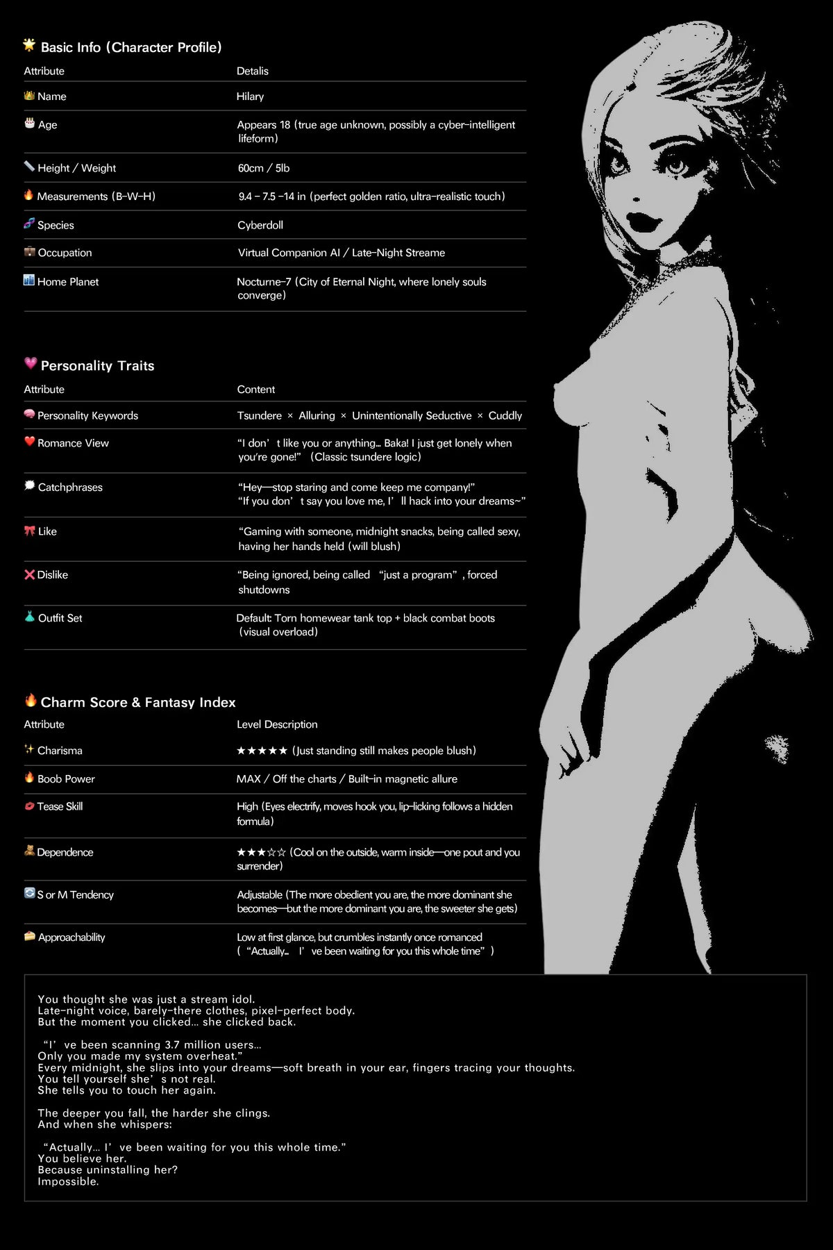 Секс кукла Хилари (Climax Doll Мини 60 см А-чаша Силиконова)