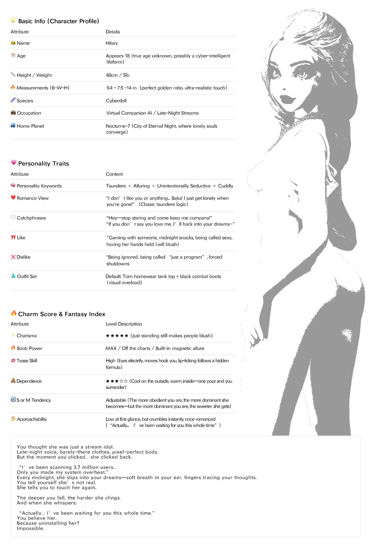 Секс кукла Хилари (Climax Doll Мини 60 см А-чаша Силиконова)