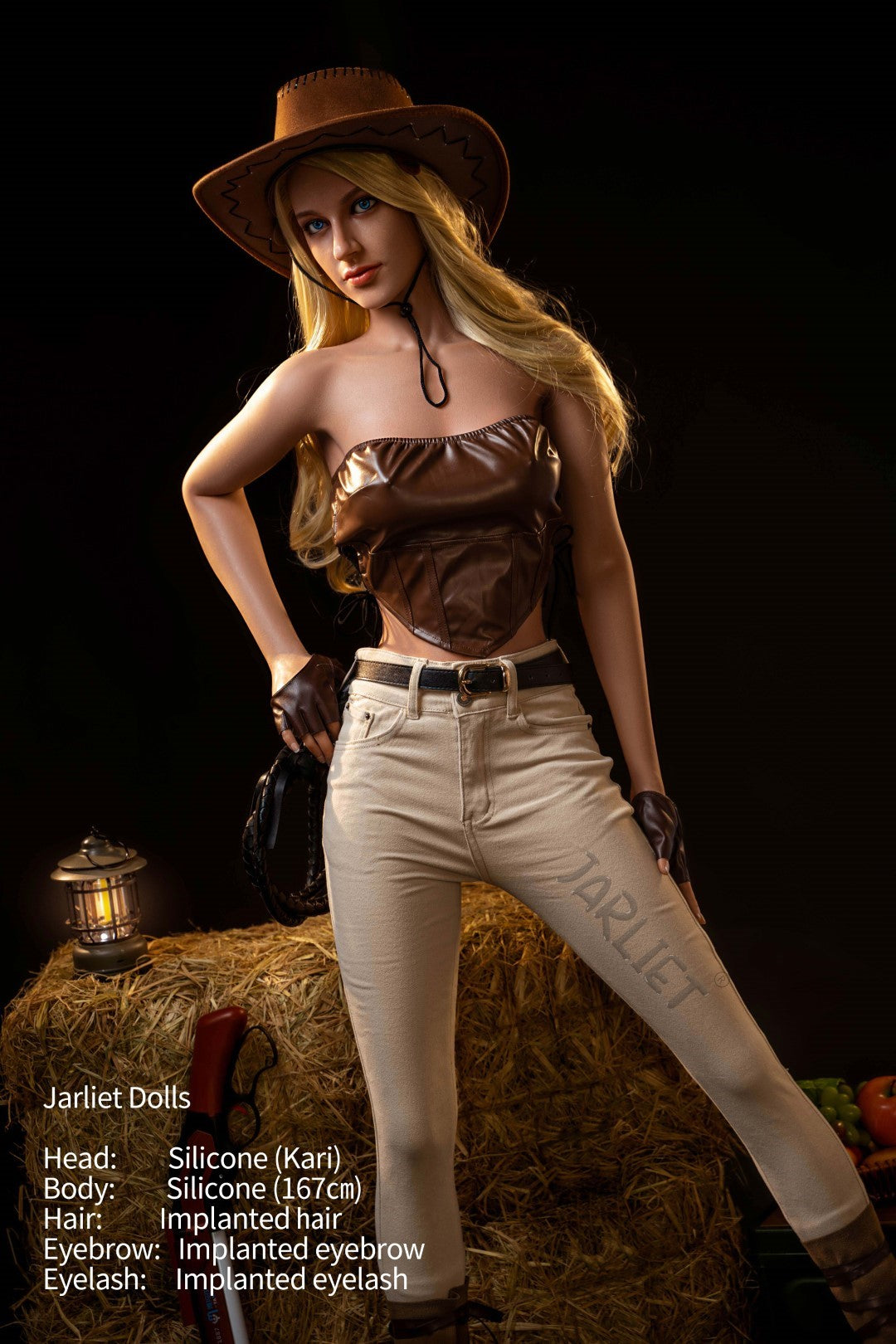 Boneca sexual Kari (Jarliet Silicone de copa B de 167 cm)