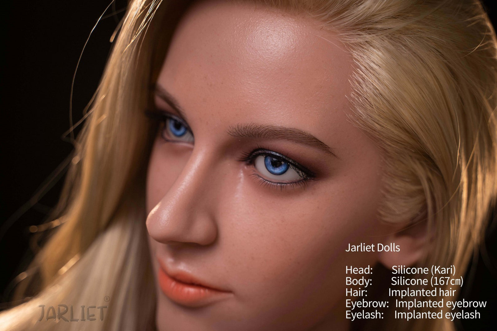 Boneca sexual Kari (Jarliet Silicone de copa B de 167 cm)