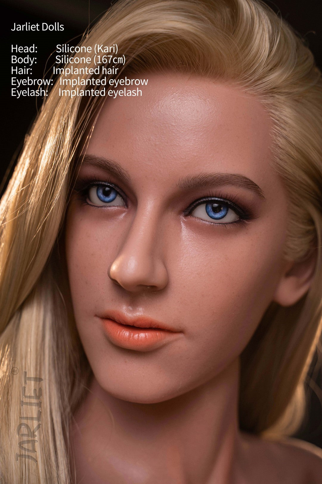 Boneca sexual Kari (Jarliet Silicone de copa B de 167 cm)