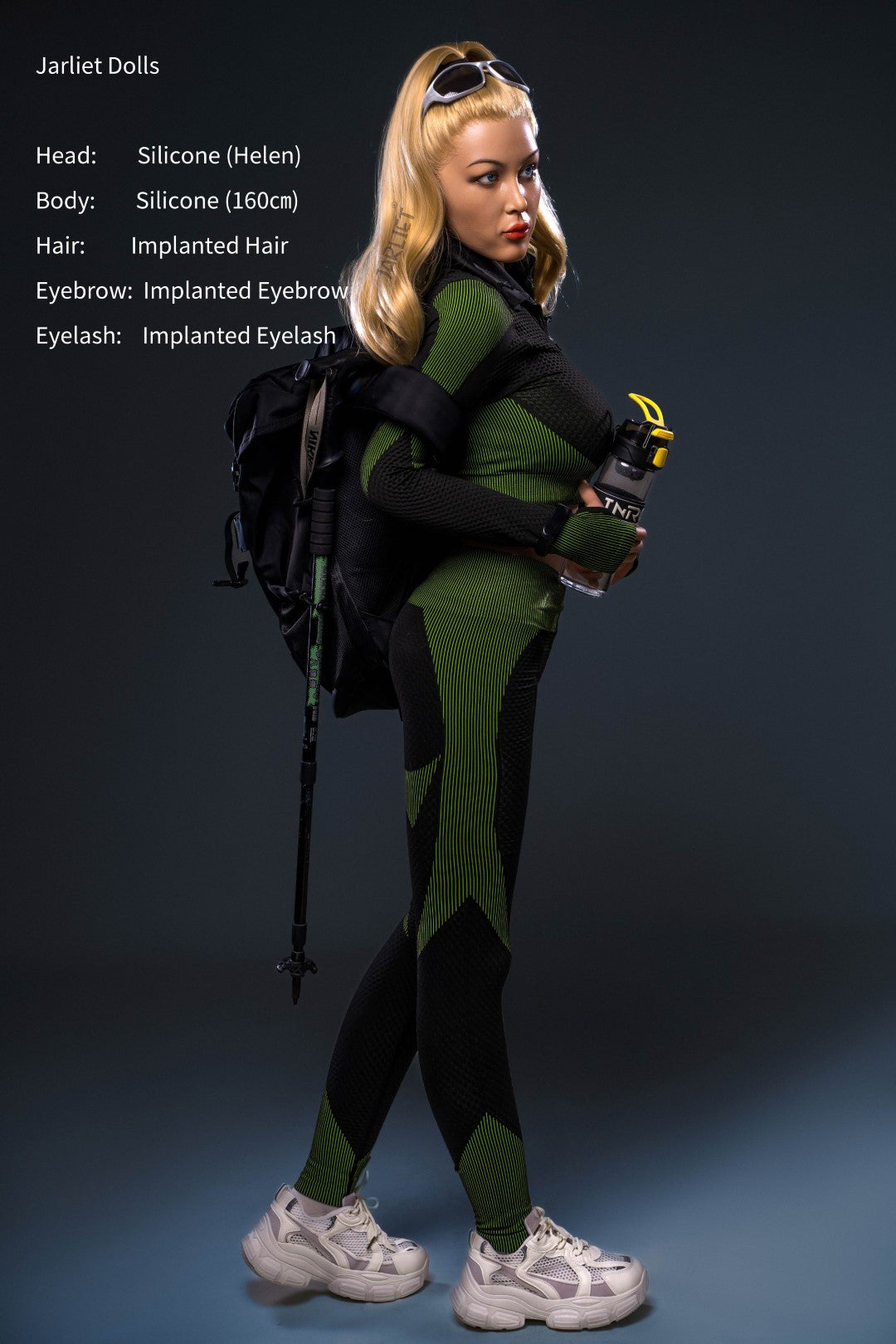 Hélène poupée sexuelle (Jarliet 160 cm C-Cup Silicone)
