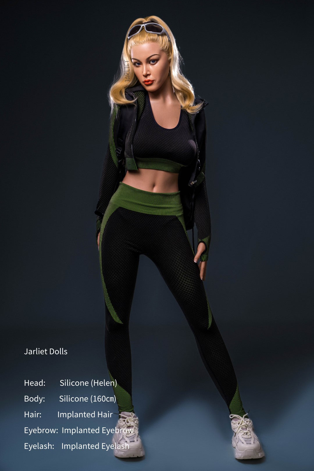 Hélène poupée sexuelle (Jarliet 160 cm C-Cup Silicone)