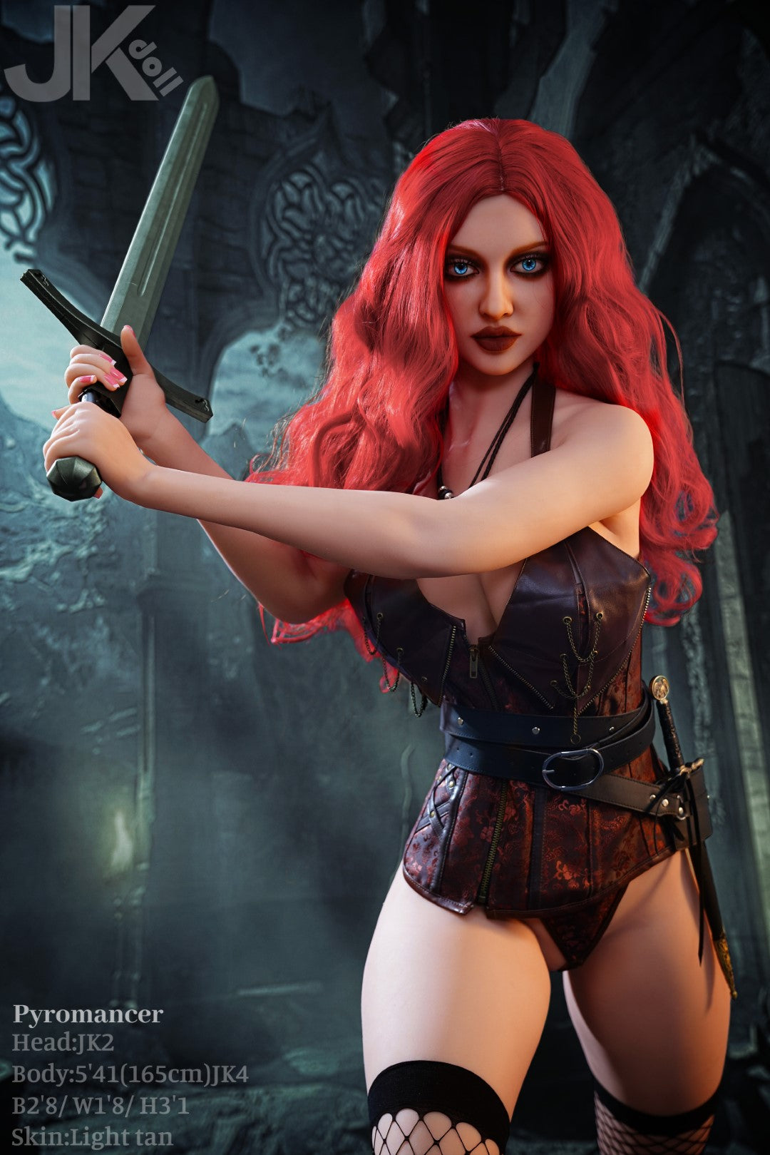 Секс-лялька Піромант (JK-Doll 165 см D-Cup JK2 TPE)