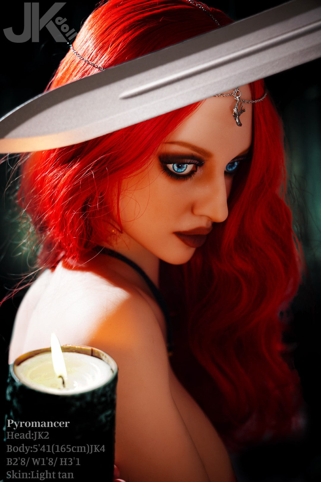 Секс-лялька Піромант (JK-Doll 165 см D-Cup JK2 TPE)