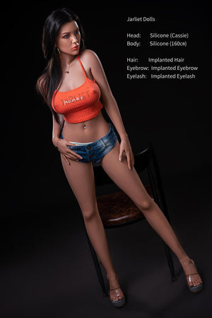 Cassie Sex Doll (Jarliet Silicone C-Cup da 160 cm)