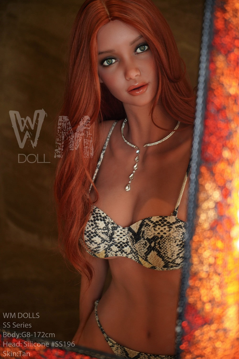 Rébecca poupée sexuelle (WM-Doll Bonnet D 172 cm #SS196 TPE+Silicone)