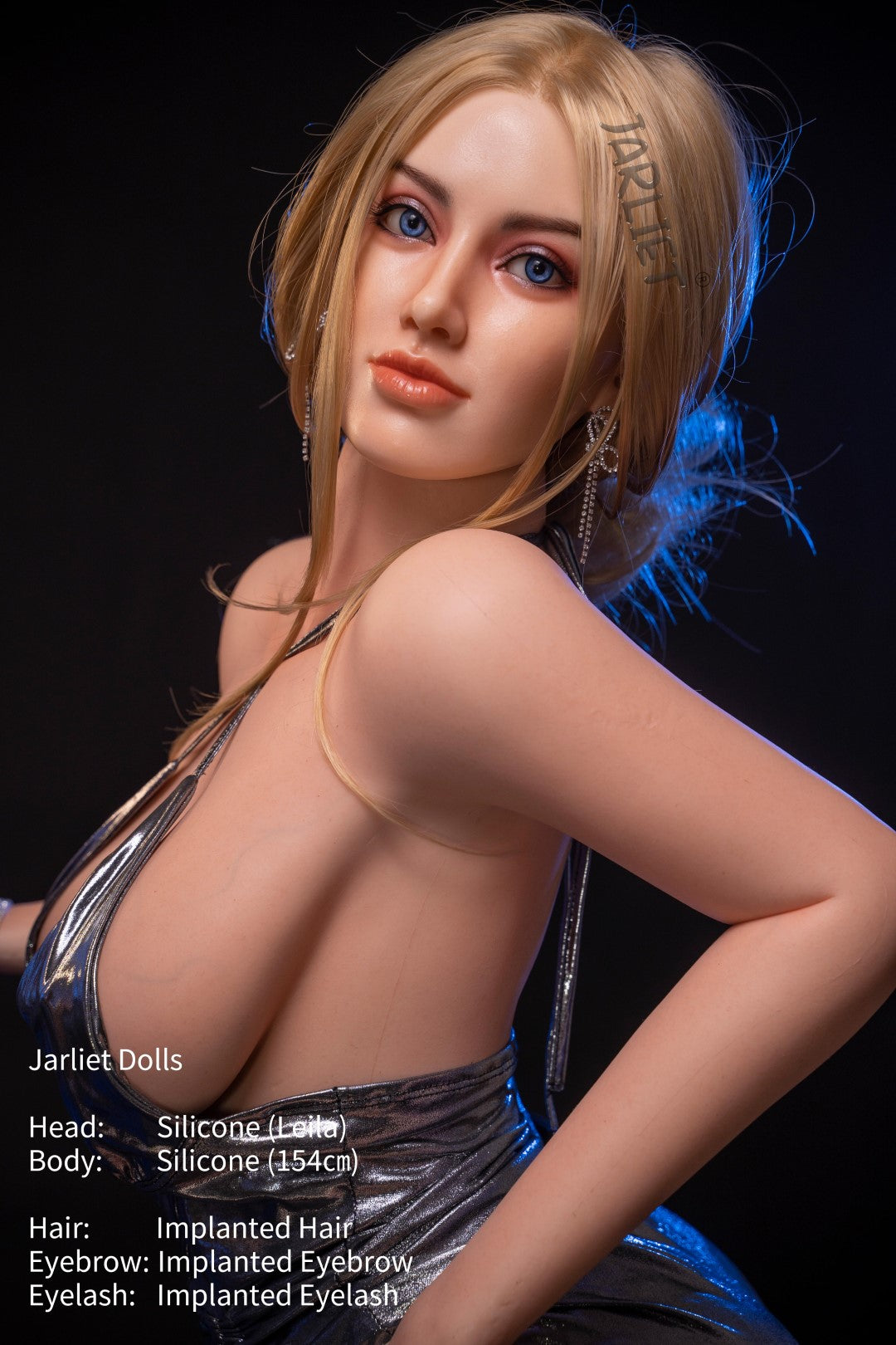 Kukull seksi leila (silikoni c-filxhan Jarliet 154cm)