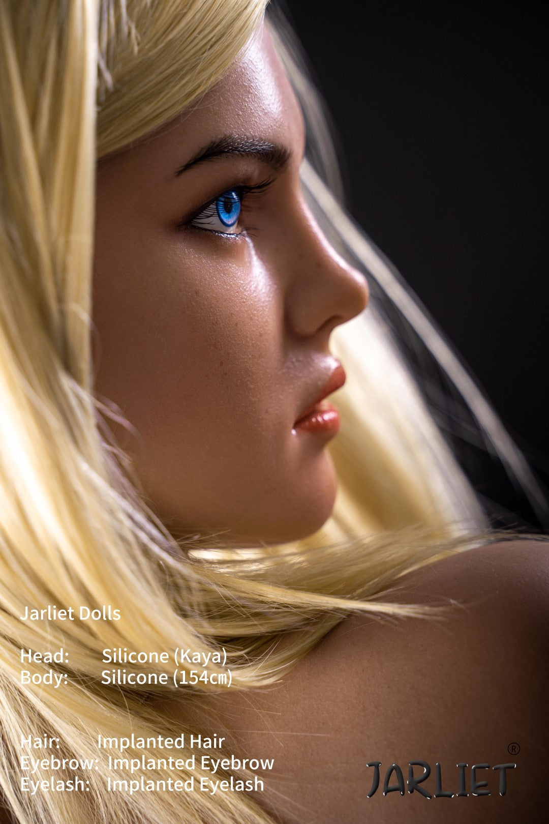 Kaya 1 poupée sexuelle (Jarliet 154 cm (C-Cup Silicone)