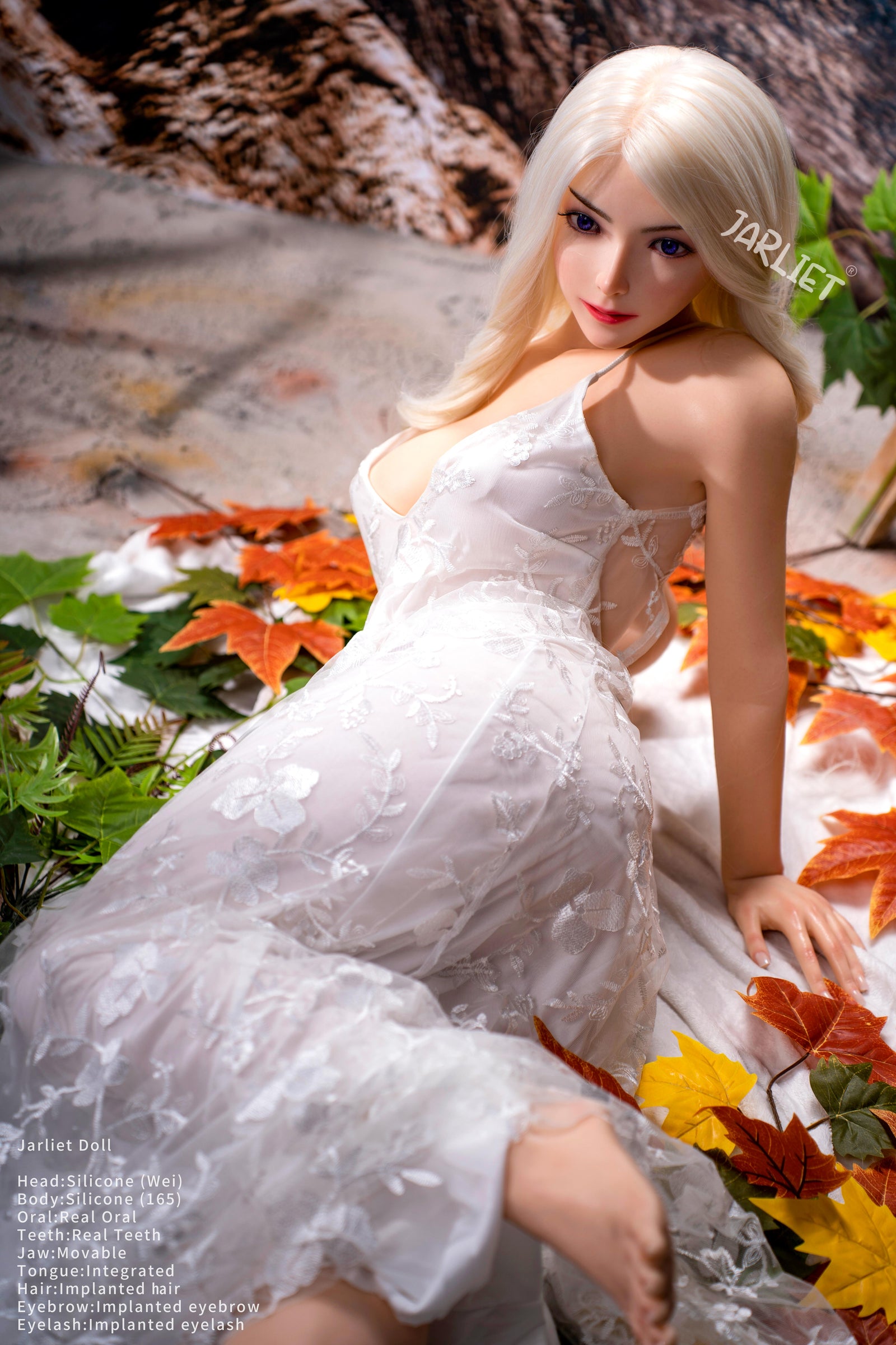 Wei секс кукла (Jarliet 165cm A-Cup TPE+силикон)