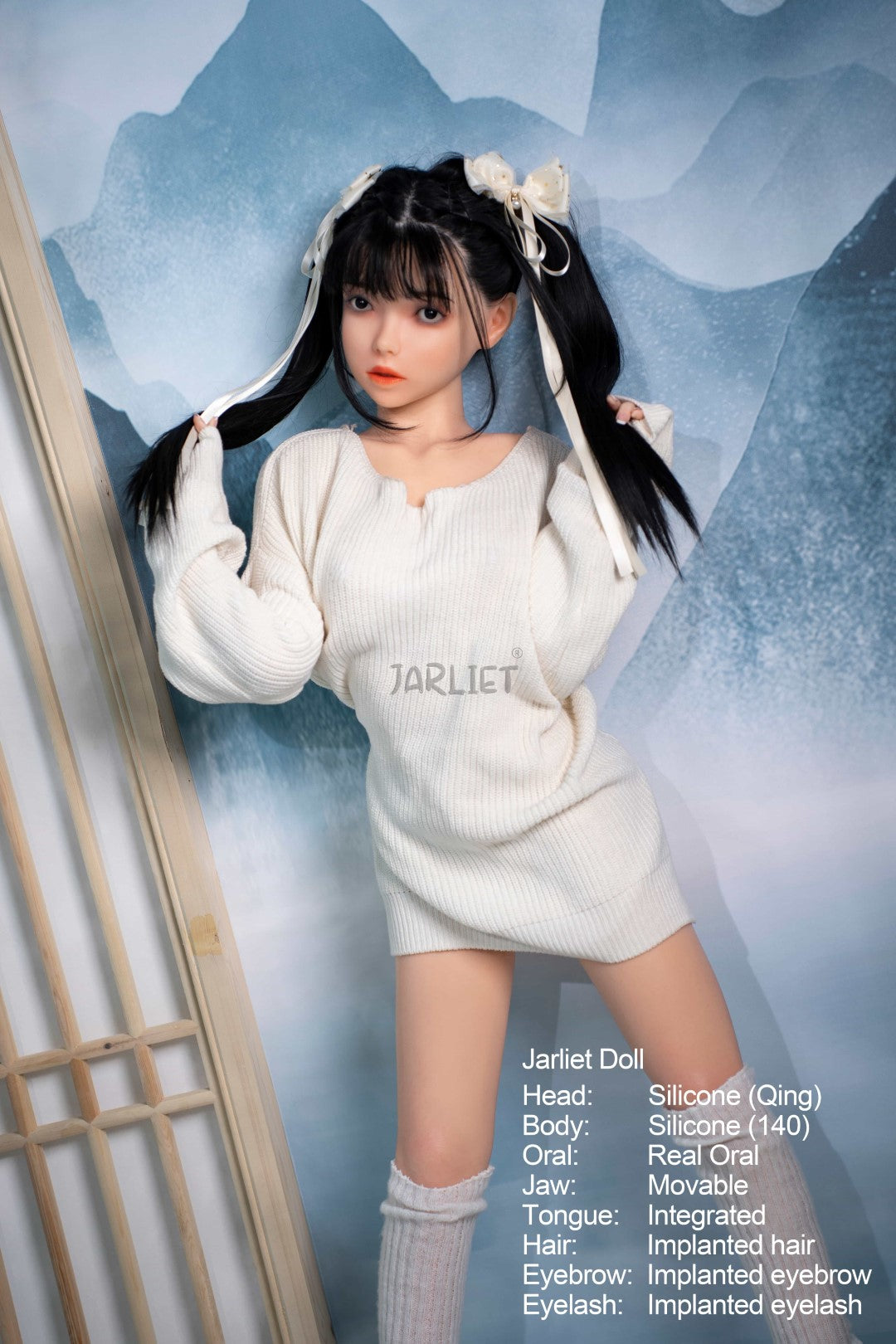 Qing Sex doll (Jarliet 140cm C-cup silicone)
