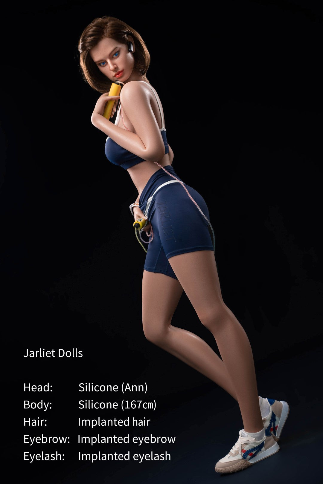 Anne poupée sexuelle (Jarliet 167 cm (bonnet B en silicone)