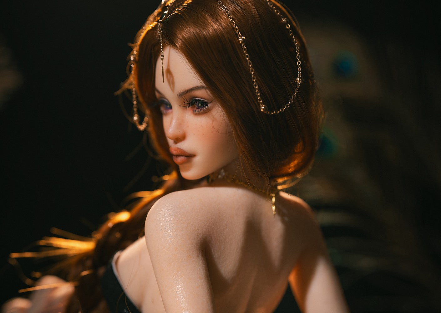 Amina Sex Doll (Rosretty Doll 60 cm-es D-kupa SM1 szilikon)