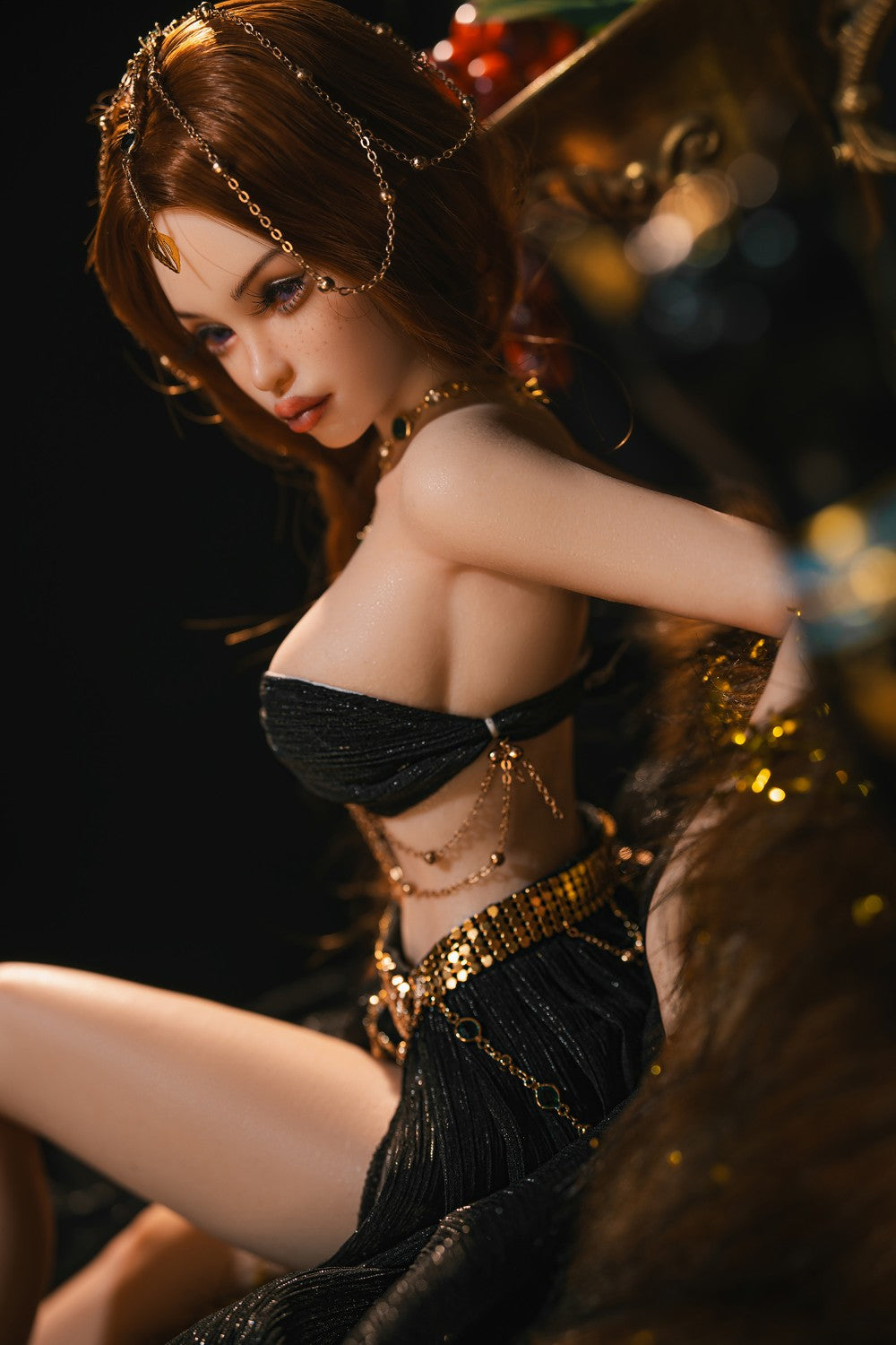 Amina Sex Doll (Rosretty Doll 60 cm-es D-kupa SM1 szilikon)