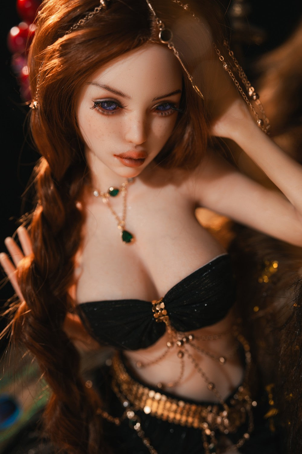 Amina Sex Doll (Rosretty Doll 60 cm-es D-kupa SM1 szilikon)