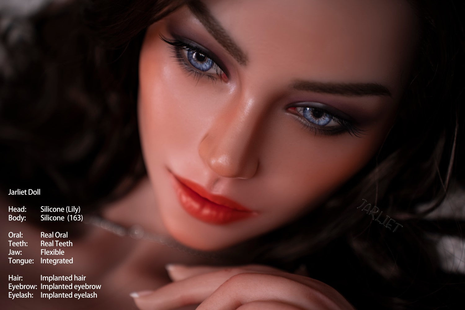 Lys poupée sexuelle (Jarliet 163 cm (coupe D en silicone)