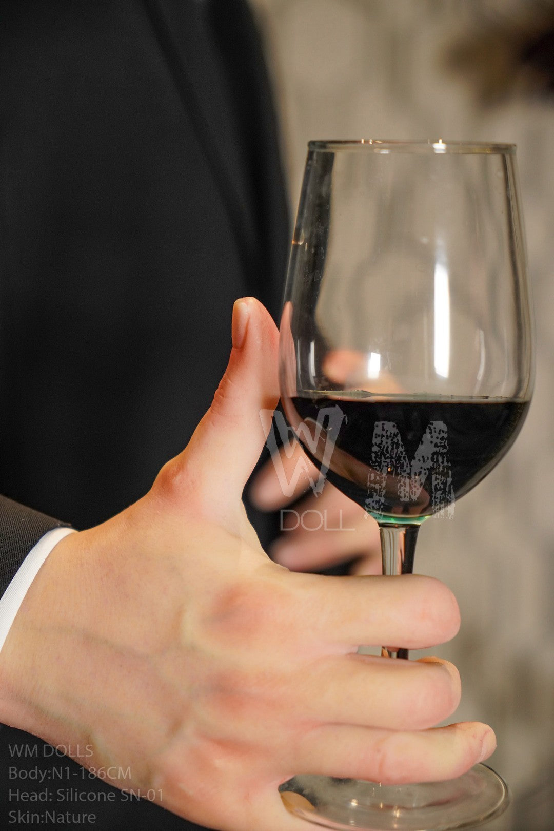 Kenji meessoost seksnukk (WM-nukk 186 cm #N1 silikoon)