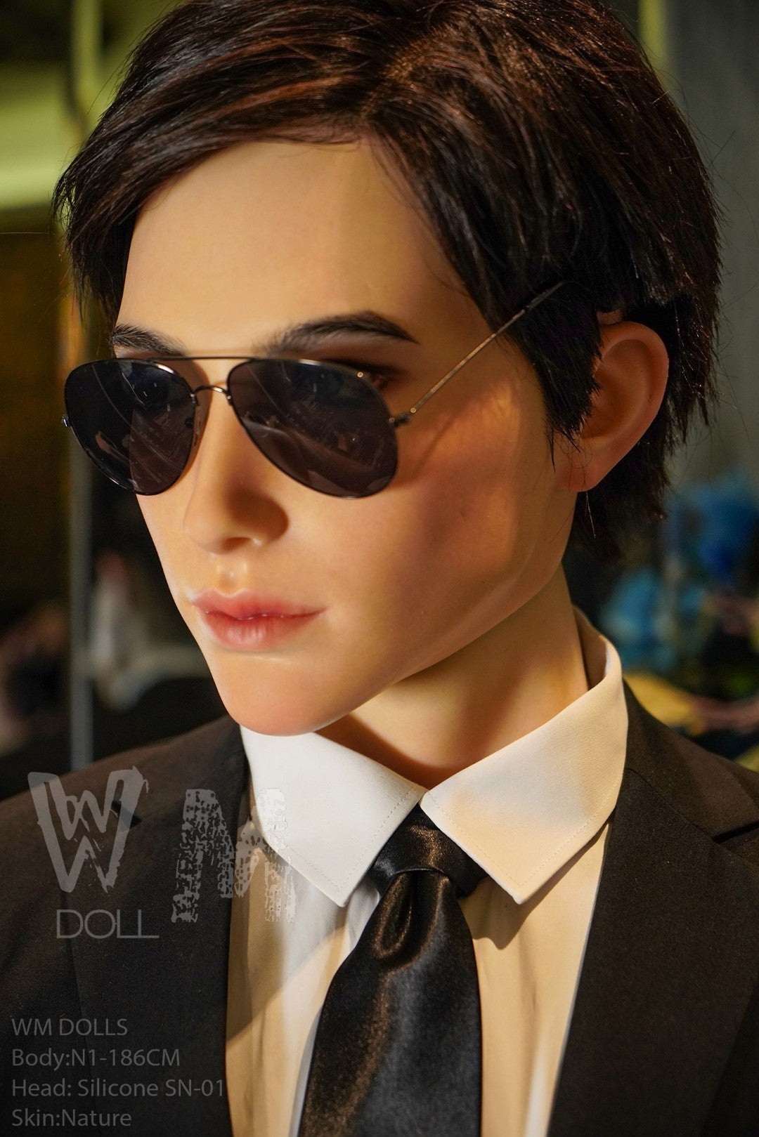 Kenji meessoost seksnukk (WM-nukk 186 cm #N1 silikoon)