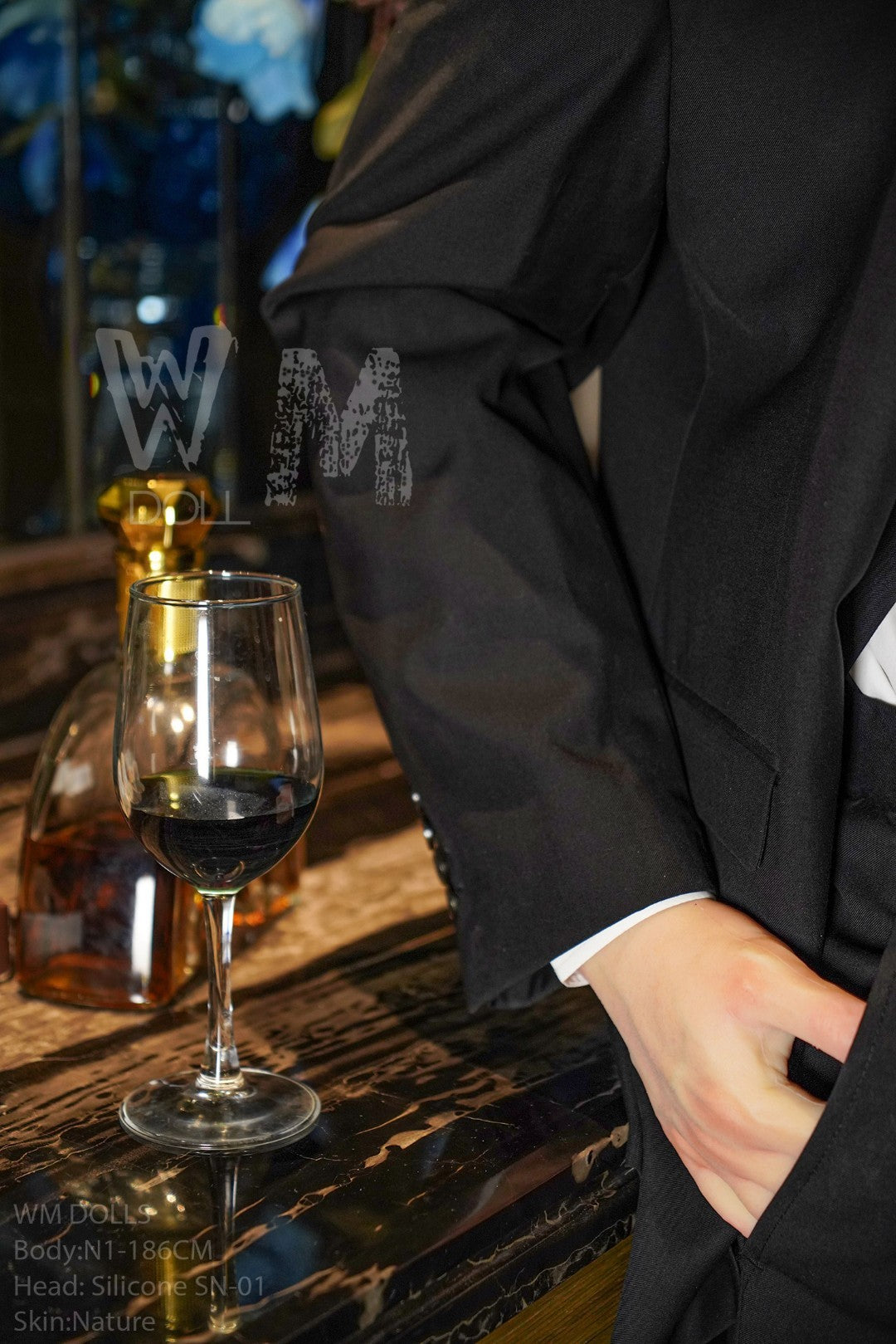 Kenji meessoost seksnukk (WM-nukk 186 cm #N1 silikoon)